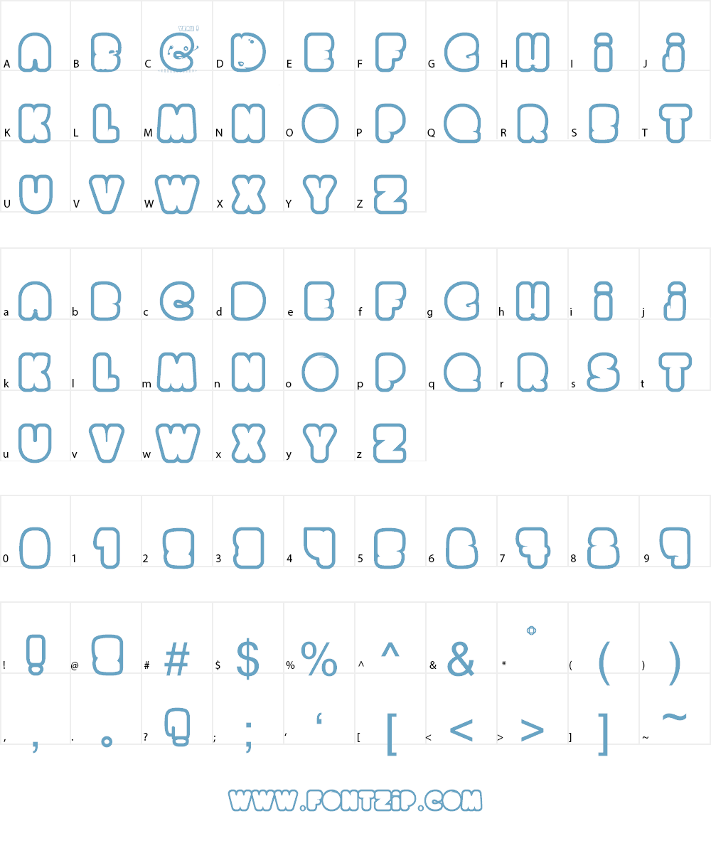 chocolate cake Font Character
